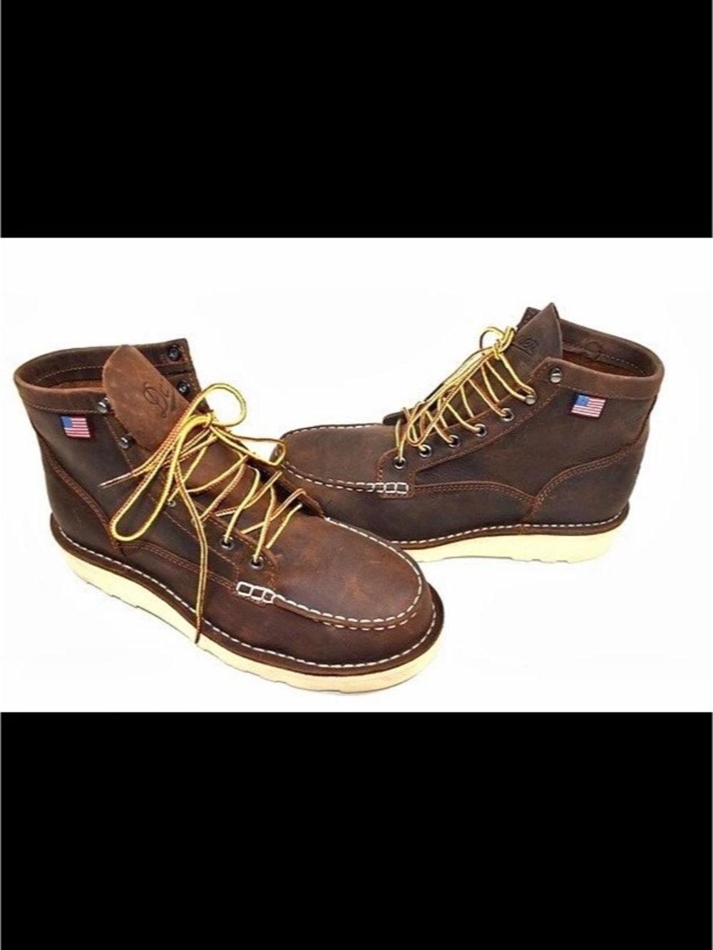 Danner Bull Run Steele Toe Brown Boots